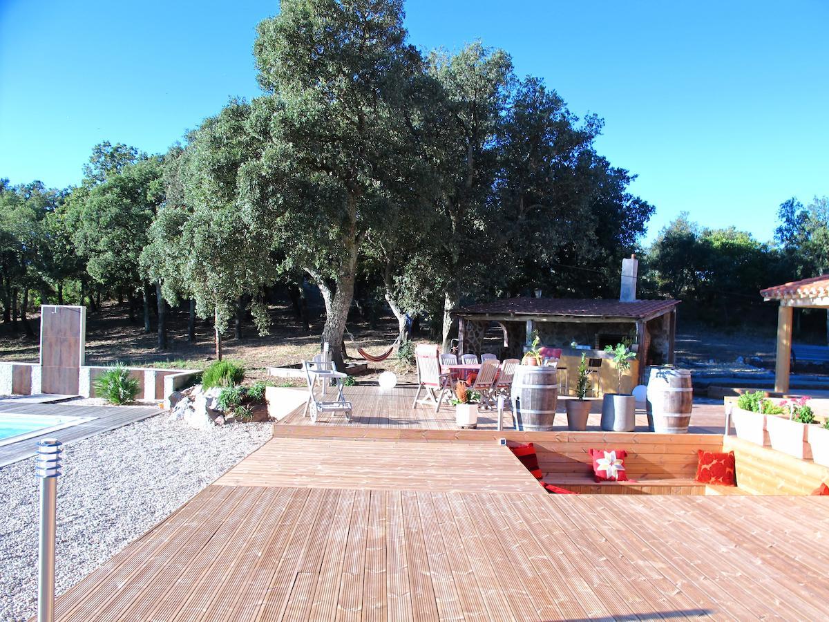 Mas La Marchette Bed & Breakfast Céret Eksteriør bilde